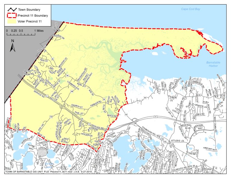 Voter Information - Town of Barnstable Precinct 11 Voting Times & Place